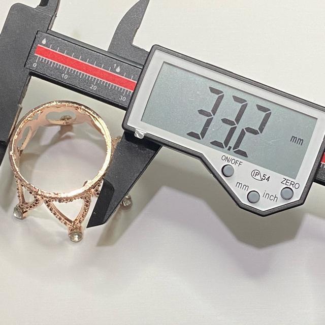 《台座》3点セット クラウン台座 ピンクゴールド < インテリア/ライフ  《台座》3点セット クラウン台座 ピンクゴールド < インテリア/ライフの