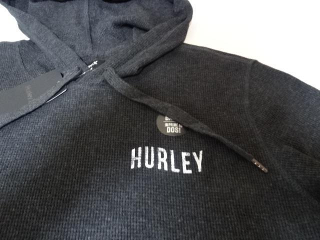 ハーレー【HURLEY】 サーマル素材 薄手プルオーバーパーカー US Sサイズ < 男性ファッション  ハーレー【HURLEY】 サーマル素材 薄手プルオーバーパーカー US Sサイズ < 男性ファッションの
