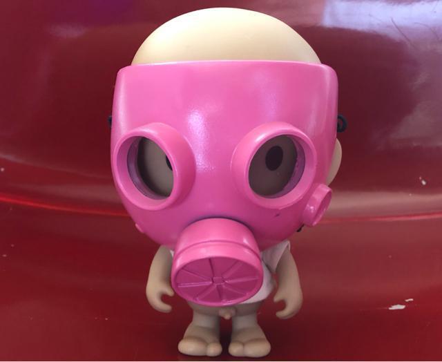 《UNDER PEACE × SHON》 フィギュア WAR BABY ガスマスク 留之助商店 デザイナーズトイ kozik トイ < ホビー  《UNDER PEACE × SHON》 フィギュア WAR BABY ガスマスク 留之助商店 デザイナーズトイ kozik トイ  < ホビーの