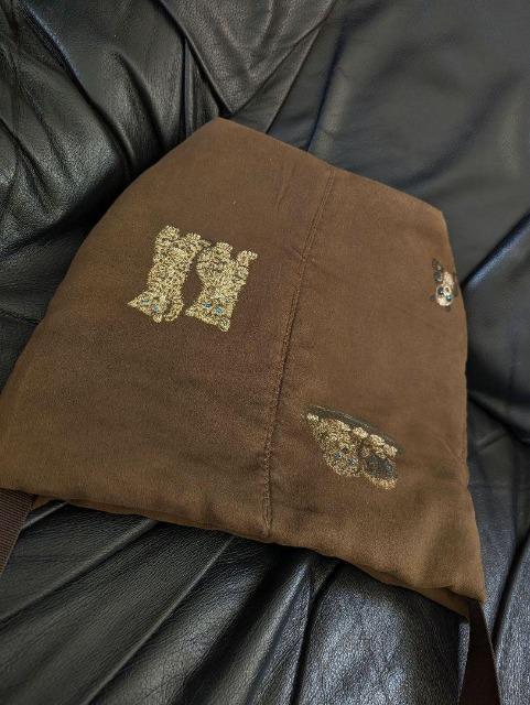 ■伊太利屋■イタリヤ■ショルダーバッグアニマルペイントラインストーン付パッチワーク/ ワンショルダーバッグ < ブランド  ■伊太利屋■イタリヤ■ショルダーバッグアニマルペイントラインストーン付パッチワーク/ ワンショルダーバッグ < ブランドの