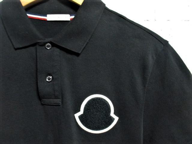 ☆MONCLER モンクレール ビッグ ワッペン ポロシャツ 半袖/メンズ/S/ブラック☆国内正規品 < ブランド ☆MONCLER モンクレール ビッグ ワッペン ポロシャツ 半袖/メンズ/S/ブラック☆国内正規品 < ブランドの