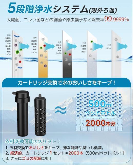 新品、未開封■電動式携帯浄水器 PSE認証済み GS-2809 < レジャー/スポーツ 新品、未開封■電動式携帯浄水器 PSE認証済み GS-2809 < レジャー/スポーツの