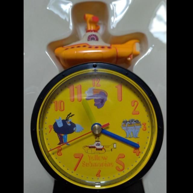 ビートルズ イエローサブマリン クロック 置き時計 1999年 < タレントグッズ ビートルズ イエローサブマリン クロック 置き時計 1999年 < タレントグッズの