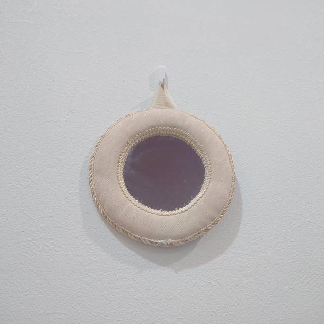 円形壁掛けミラー カルトナージュ < 女性ファッション  円形壁掛けミラー カルトナージュ  < 女性ファッションの