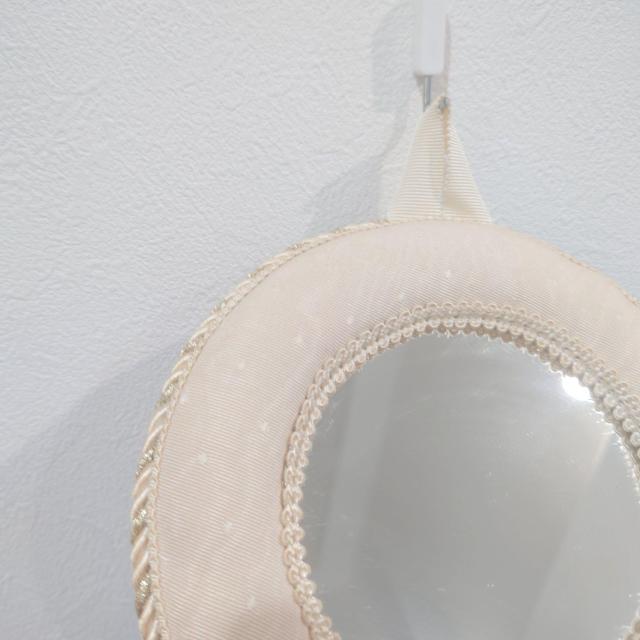 円形壁掛けミラー カルトナージュ < 女性ファッション  円形壁掛けミラー カルトナージュ < 女性ファッションの