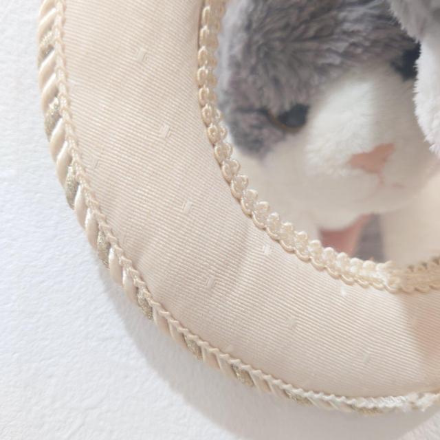 円形壁掛けミラー カルトナージュ < 女性ファッション  円形壁掛けミラー カルトナージュ < 女性ファッションの