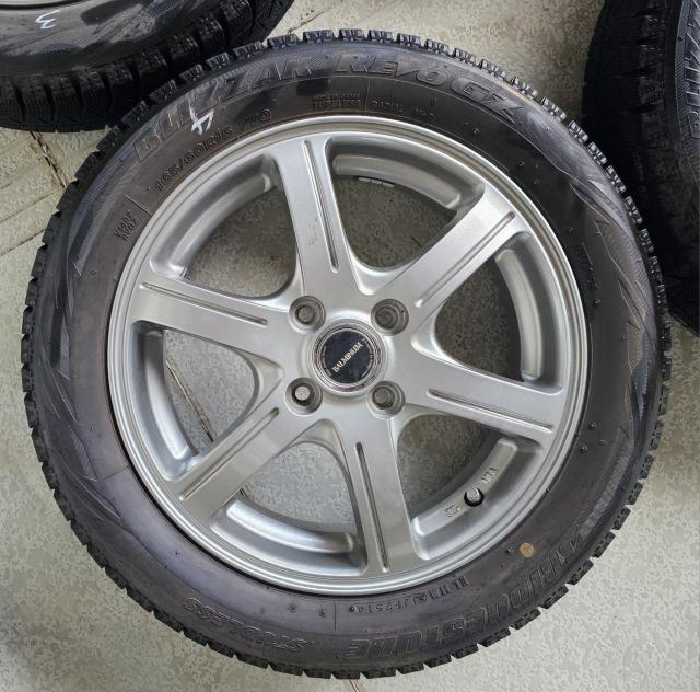 BALMINUM 15in 4.5J +48 PCD100 uaXgBLIZZAK REVO GZ 4{Zbg165/60R  /oCN