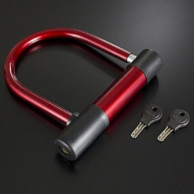U字ロック ワイドタイプ レッド 自転車 バイクの盗難防止 Uロック バイク スクーター 自転車 オートバイ ワイドタイヤ < 自動車/バイク U字ロック ワイドタイプ レッド 自転車 バイクの盗難防止 Uロック バイク スクーター 自転車 オートバイ ワイドタイヤ < 自動車/バイク
