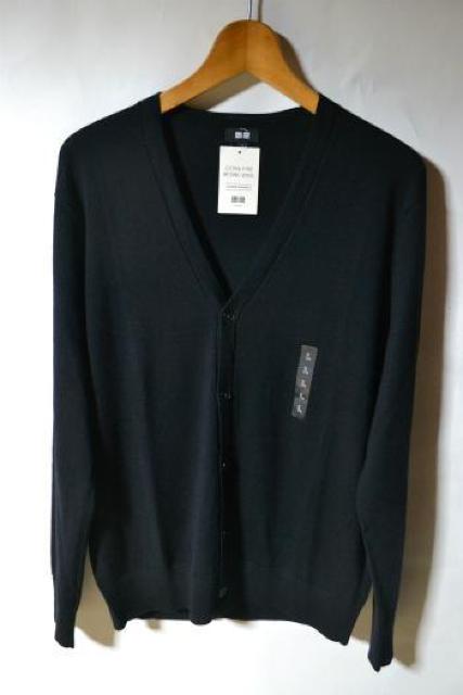 新品 UNIQLO ユニクロ メリノVネックカーディガン 長袖 ブラック L メンズ ニット セーター キレイ目 ビジネス 未使用 < ブランド 新品 UNIQLO ユニクロ メリノVネックカーディガン 長袖 ブラック L メンズ ニット セーター キレイ目 ビジネス 未使用 < ブランドの