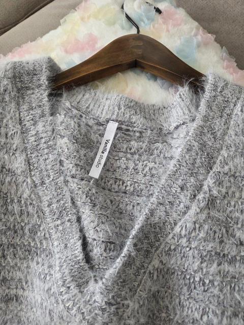 Vanilla Studioベスト★ゆったりふわふわシルバーベスト/新品♪ < 女性ファッション Vanilla Studioベスト★ゆったりふわふわシルバーベスト/新品♪ < 女性ファッションの