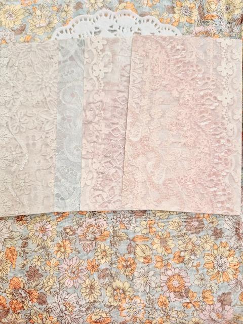 お裾分け☆総レース柄ペーパー素材4枚☆ < インテリア/ライフ お裾分け☆総レース柄ペーパー素材4枚☆ < インテリア/ライフの