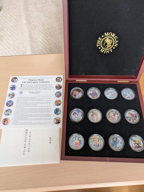 超貴重レア!フランクリン・ミント プリンセス・ダイアナ記念カラーコインセット(ザ・モルガン・ミント)カラーコインセット12枚 < ホビー 超貴重レア!フランクリン・ミント プリンセス・ダイアナ記念カラーコインセット(ザ・モルガン・ミント)カラーコインセット12枚 < ホビーの