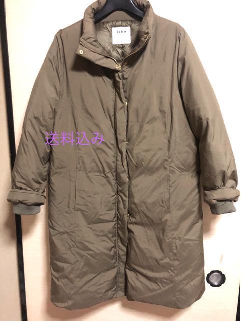 送料込 美品 ボワっとタイプ ダウンコート フード無し カーキ色 < 女性ファッション 送料込 美品 ボワっとタイプ ダウンコート フード無し カーキ色 < 女性ファッションの