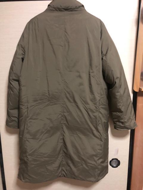 送料込 美品 ボワっとタイプ ダウンコート フード無し カーキ色 < 女性ファッション 送料込 美品 ボワっとタイプ ダウンコート フード無し カーキ色 < 女性ファッションの