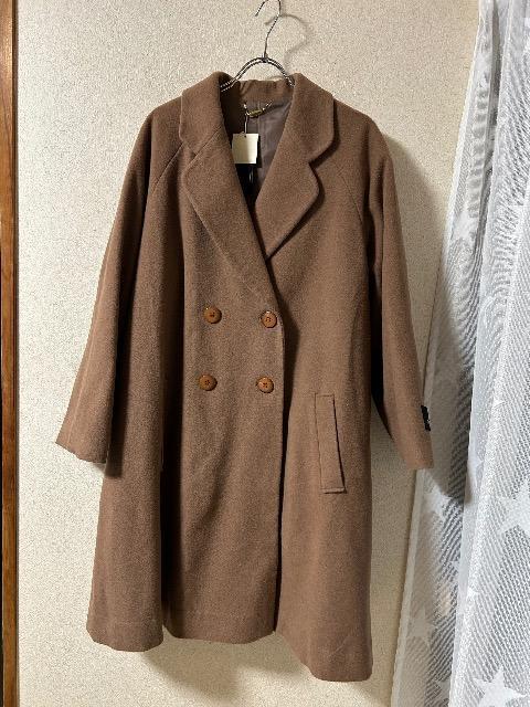 新品タグ付きVira Denta★イタリア製生地ウール85%(内カシミヤ10%)コート < 女性ファッション 新品タグ付きVira Denta★イタリア製生地ウール85%(内カシミヤ10%)コート < 女性ファッションの