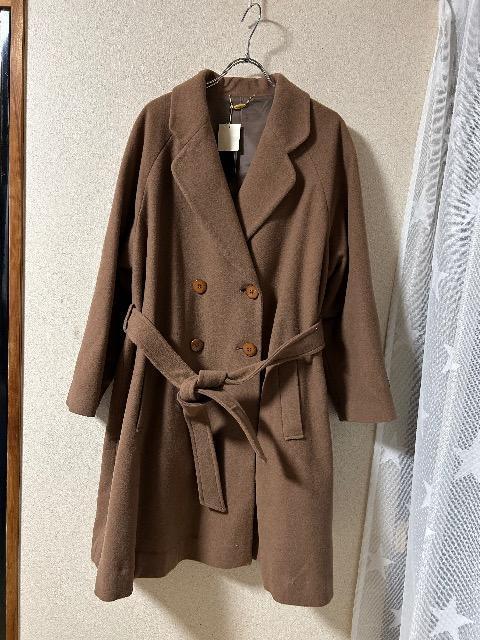 新品タグ付きVira Denta★イタリア製生地ウール85%(内カシミヤ10%)コート < 女性ファッション 新品タグ付きVira Denta★イタリア製生地ウール85%(内カシミヤ10%)コート < 女性ファッションの