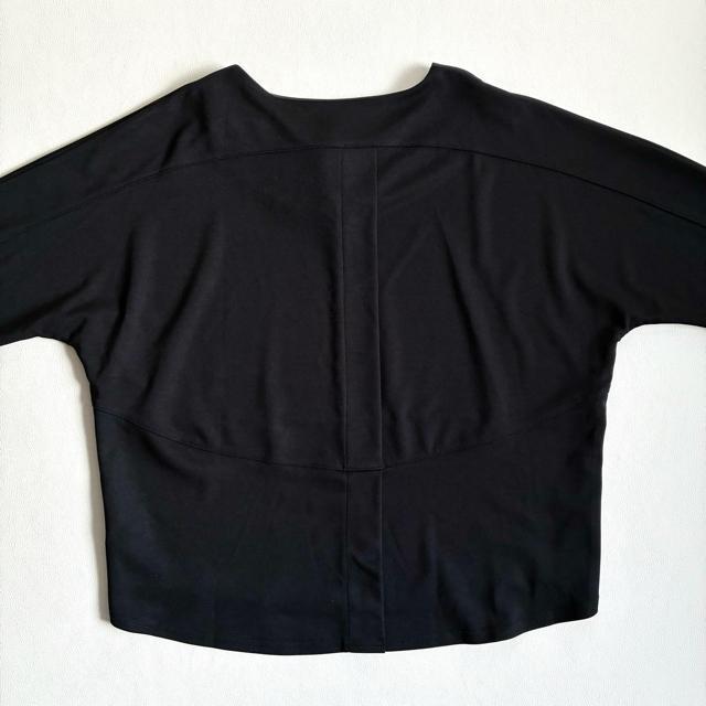 ◆美品◆ブージュルード◆ストレッチ◆ドルマン長袖カットソー◆ゆったりめ◆黒◆F < ブランド ◆美品◆ブージュルード◆ストレッチ◆ドルマン長袖カットソー◆ゆったりめ◆黒◆F < ブランドの