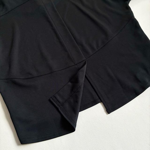 ◆美品◆ブージュルード◆ストレッチ◆ドルマン長袖カットソー◆ゆったりめ◆黒◆F < ブランド ◆美品◆ブージュルード◆ストレッチ◆ドルマン長袖カットソー◆ゆったりめ◆黒◆F < ブランドの