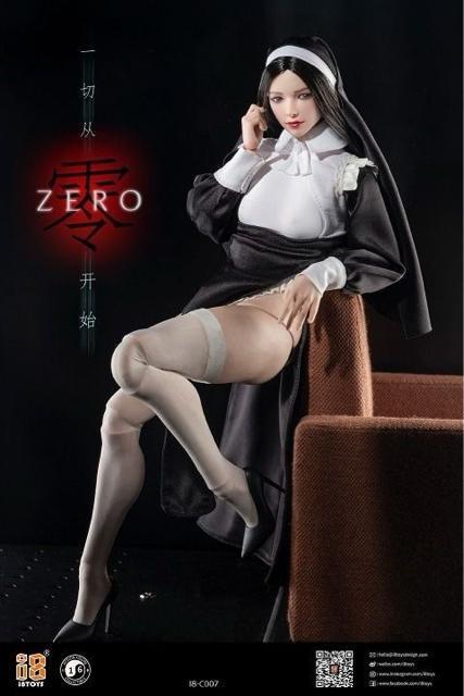 8Toys i8-C007 ZERO レイ零 カトリック 修道女 1/6 フィギュア シスター聖職者シースルー痴女コスプレ メイド < ホビー 8Toys i8-C007 ZERO レイ零 カトリック 修道女 1/6 フィギュア シスター聖職者シースルー痴女コスプレ メイド < ホビーの