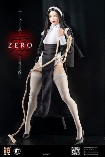 8Toys i8-C007 ZERO レイ零 カトリック 修道女 1/6 フィギュア シスター聖職者シースルー痴女コスプレ メイド < ホビー 8Toys i8-C007 ZERO レイ零 カトリック 修道女 1/6 フィギュア シスター聖職者シースルー痴女コスプレ メイド < ホビーの