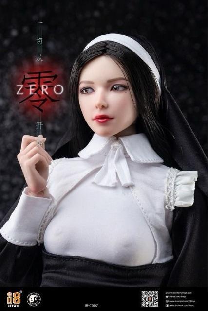 8Toys i8-C007 ZERO レイ零 カトリック 修道女 1/6 フィギュア シスター聖職者シースルー痴女コスプレ メイド < ホビー 8Toys i8-C007 ZERO レイ零 カトリック 修道女 1/6 フィギュア シスター聖職者シースルー痴女コスプレ メイド < ホビーの