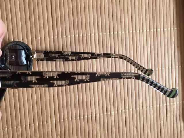 ZOFF×リサラーソン・ネコキャラクター柄サングラス。ブラック < 女性ファッション ZOFF×リサラーソン・ネコキャラクター柄サングラス。ブラック < 女性ファッションの