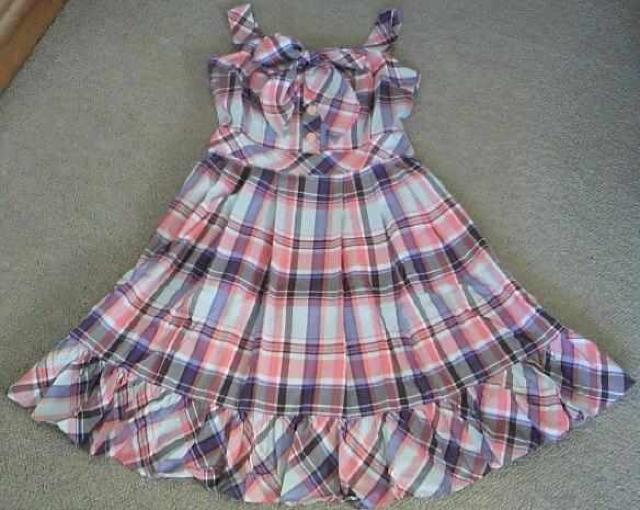 プライベートレーベル★チェック柄フレアワンピース < ブランド  プライベートレーベル★チェック柄フレアワンピース  < ブランドの