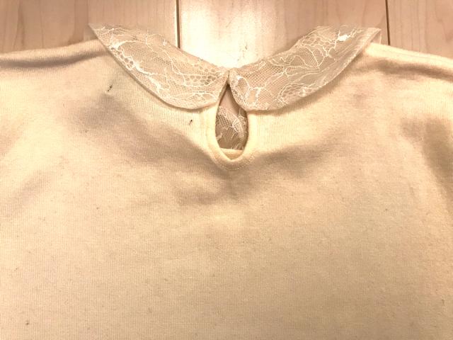 ●Laguna Moon●レース襟 半袖 ニット/FREESIZE < ブランド ●Laguna Moon●レース襟 半袖 ニット/FREESIZE < ブランドの