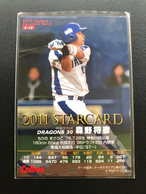 2011カルビー第2弾/S-13サインパラレル版・中日ドラゴンズ・森野将彦 < トレーディングカード  2011カルビー第2弾/S-13サインパラレル版・中日ドラゴンズ・森野将彦 < トレーディングカードの