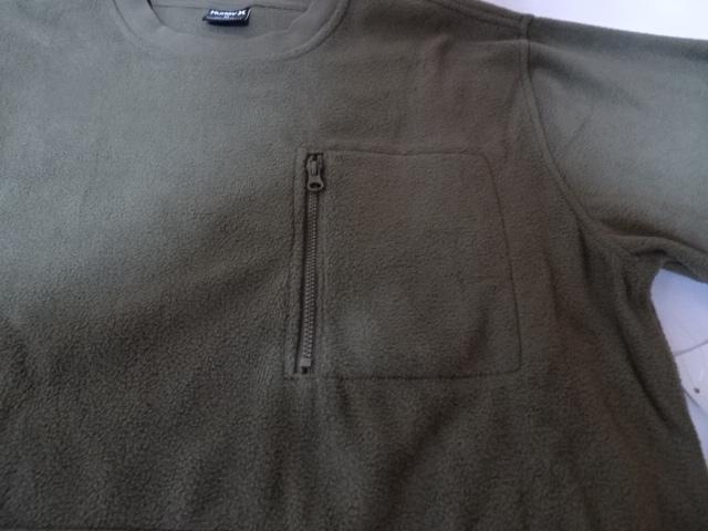 ハーレー【Hurley】フリース素材 ポケット付トレーナー US M オリーブ < ブランド  ハーレー【Hurley】フリース素材 ポケット付トレーナー US M オリーブ < ブランドの