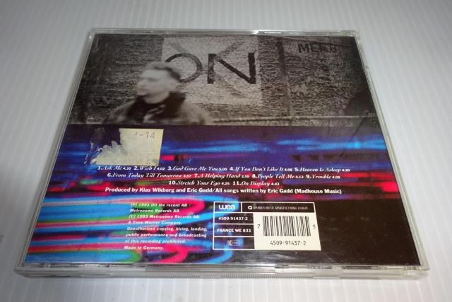 エリック・ガッド★On Display(輸入盤)★Eric Gadd★レア★2枚同梱270円 < CD/DVD/ビデオ  エリック・ガッド★On Display(輸入盤)★Eric Gadd★レア★2枚同梱270円 < CD/DVD/ビデオの