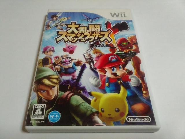 Wii/【2本迄送料180円!!】大乱闘スマッシュブラザーズX≪匿名らくらく定額便≫★メンテ済み!!★【説明書付き】★ご落札価格★ < ゲーム本体/ソフト  Wii/【2本迄送料180円!!】大乱闘スマッシュブラザーズX≪匿名らくらく定額便≫★メンテ済み!!★【説明書付き】★ご落札価格★  < ゲーム本体/ソフトの