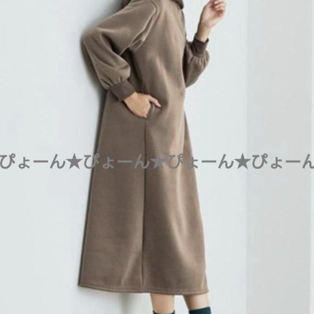 新品タグ8L★裏起毛パーカーワンピ < 女性ファッション 新品タグ8L★裏起毛パーカーワンピ < 女性ファッションの