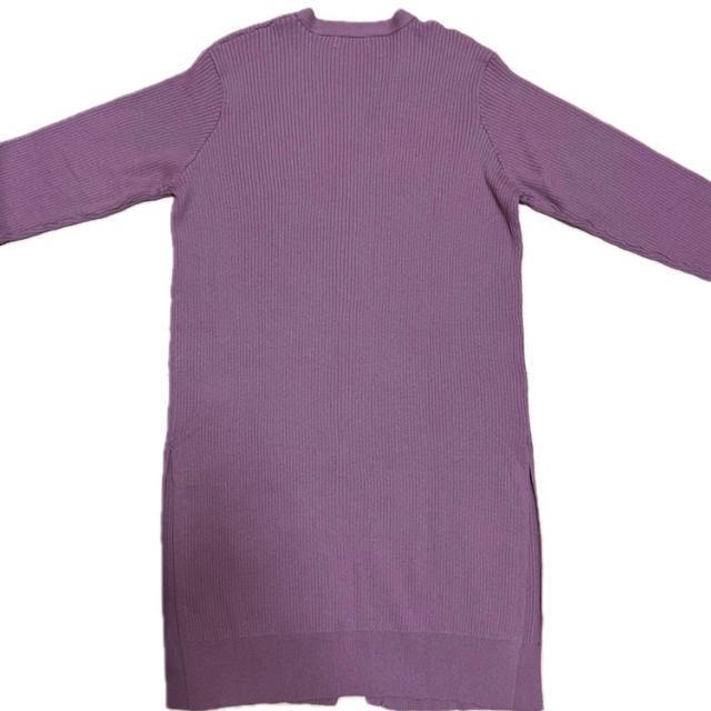 【NEW】リブニットカーディガン/earth music&ecology/パープル < 女性ファッション 【NEW】リブニットカーディガン/earth music&ecology/パープル < 女性ファッションの