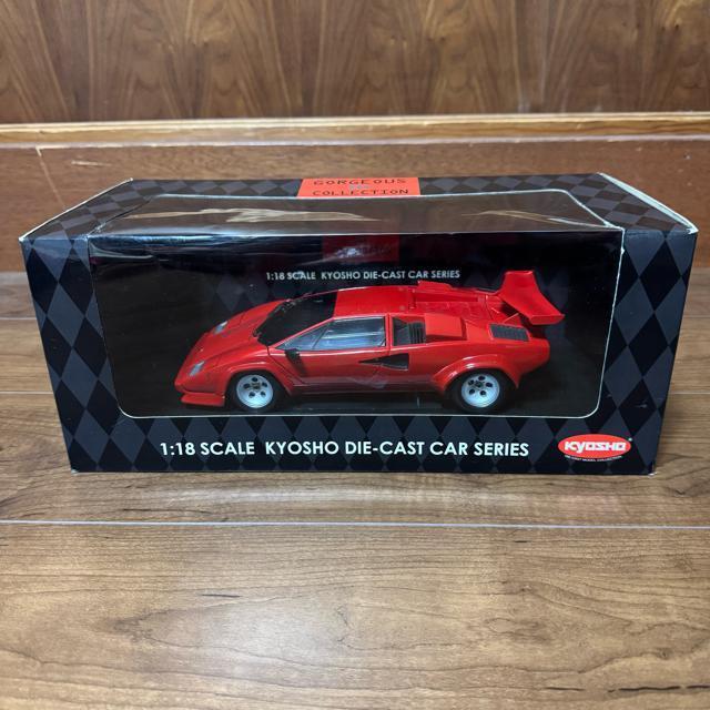 絶版未展示品 京商 1/18 ランボルギーニ カウンタック LP400 レッド < ホビー  絶版未展示品 京商 1/18 ランボルギーニ カウンタック LP400 レッド < ホビーの