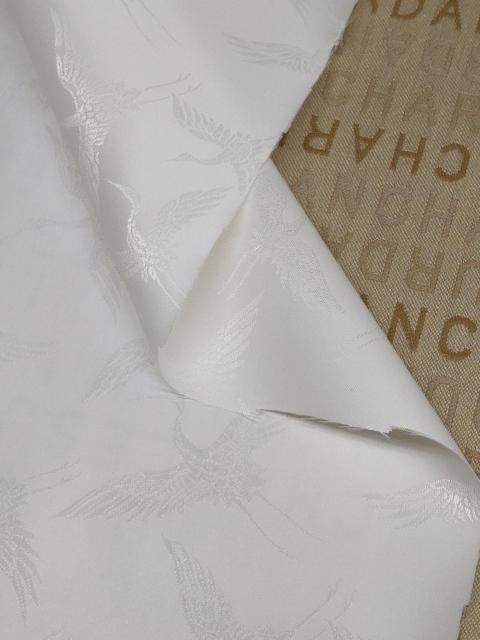 レトロ(CQ10916)約88cm幅×約0.9m・鶴柄・和装品制作用布地・耳端汚れあり < ペット/手芸/園芸 レトロ(CQ10916)約88cm幅×約0.9m・鶴柄・和装品制作用布地・耳端汚れあり < ペット/手芸/園芸の