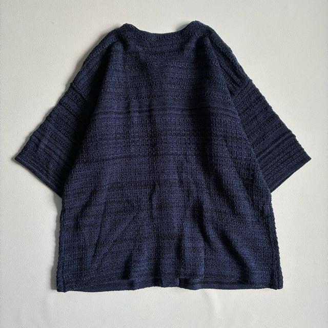 ◆新品◆1.2万◆ココディール◆ツイード風ニットカーディガン◆ネイビー◆M < ブランド ◆新品◆1.2万◆ココディール◆ツイード風ニットカーディガン◆ネイビー◆M < ブランドの