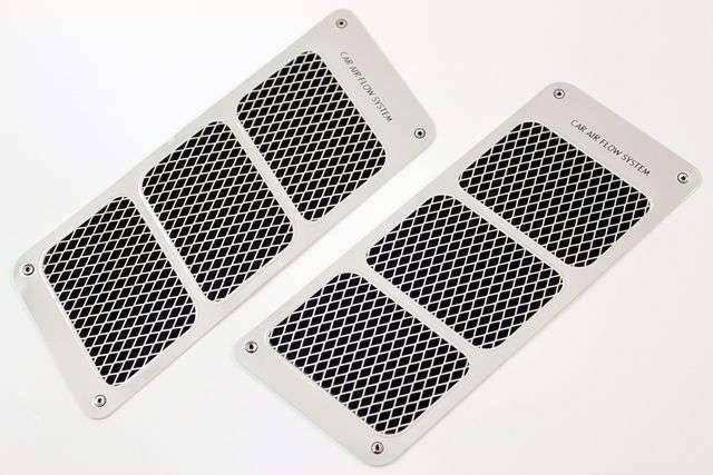 ★簡単★エアロやバンパーに貼るだけ汎用ダクト風ステッカーC < 自動車/バイク ★簡単★エアロやバンパーに貼るだけ汎用ダクト風ステッカーC < 自動車/バイク