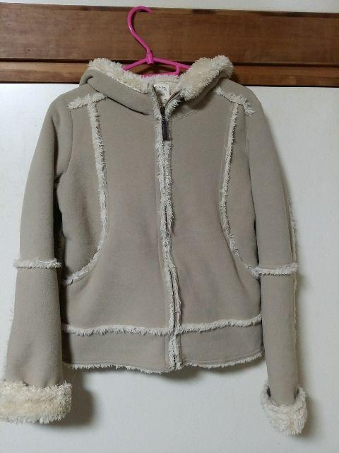 美品♪フリースモコモココート☆Ssize☆ベージュ < 女性ファッション  美品♪フリースモコモココート☆Ssize☆ベージュ  < 女性ファッションの