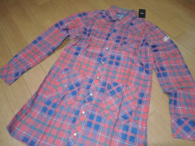 新品TMTロングチェックシャツS赤ティーエムティー定価29000円 < ブランド 新品TMTロングチェックシャツS赤ティーエムティー定価29000円 < ブランドの