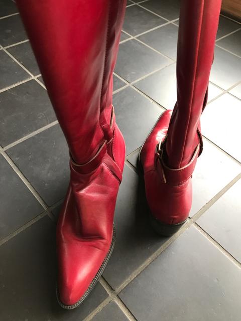 ユナイテッドアローズ  size 35・5 赤い ヒール4cm < ブランド  ユナイテッドアローズ  size 35・5 赤い ヒール4cm < ブランドの