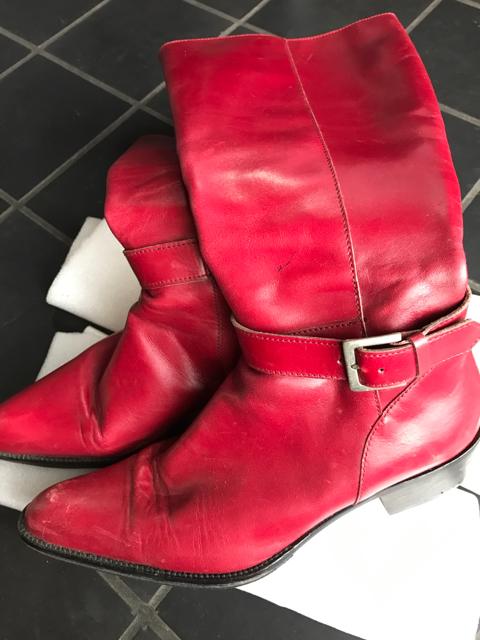 ユナイテッドアローズ  size 35・5 赤い ヒール4cm < ブランド  ユナイテッドアローズ  size 35・5 赤い ヒール4cm < ブランドの