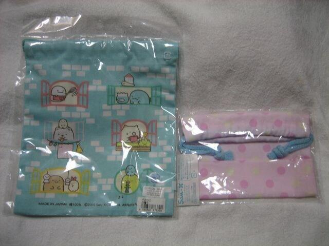 すみっコぐらし 巾着S/コップ巾着 2種セット < アニメ/コミック/キャラクター  すみっコぐらし 巾着S/コップ巾着 2種セット < アニメ/コミック/キャラクターの