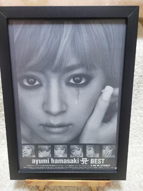 浜崎あゆみ Aベスト アートフレーム ポスター < タレントグッズ 浜崎あゆみ Aベスト アートフレーム ポスター < タレントグッズの