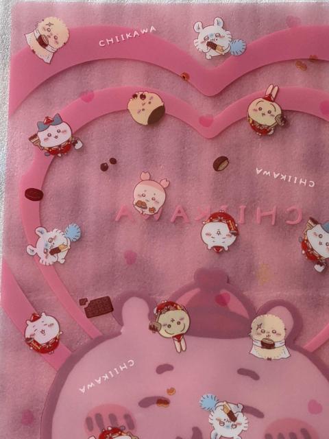 ちいかわ クリアファイルA枚&ミニ紙袋@枚 B枚セット ロッテ×ちいかわ×ローソンコラボ ちいかわ ハチワレ うさぎ < アニメ/コミック/キャラクター ちいかわ クリアファイルA枚&ミニ紙袋@枚 B枚セット ロッテ×ちいかわ×ローソンコラボ ちいかわ ハチワレ うさぎ < アニメ/コミック/キャラクターの