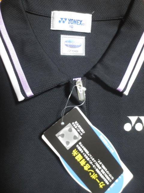 YONEX  ヨネックス ジップアップ 半袖 シャツ ウエア XO  日本製 < レジャー/スポーツ  YONEX  ヨネックス ジップアップ 半袖 シャツ ウエア XO  日本製 < レジャー/スポーツの