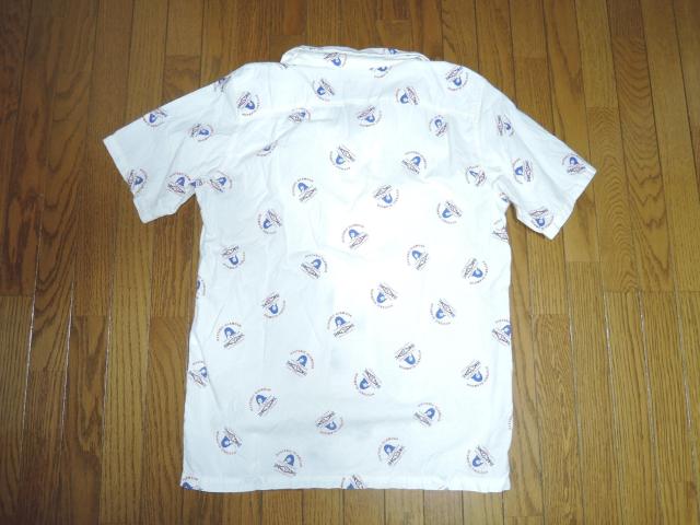 HYSTERIC GLAMOUR ヒステリックグラマー × BIG YANK ビッグヤンク 開衿シャツ M 総柄ガールロゴLOGO < ブランド HYSTERIC GLAMOUR ヒステリックグラマー × BIG YANK ビッグヤンク 開衿シャツ M 総柄ガールロゴLOGO < ブランドの