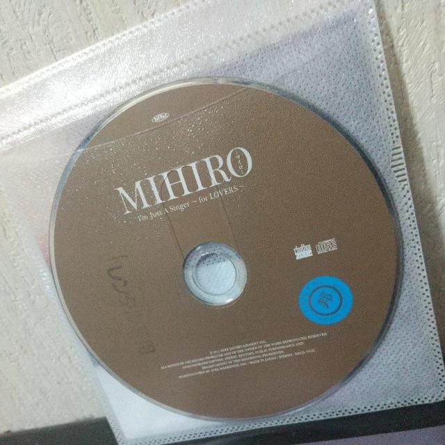 MIHIRO『I'm Just A Singer〜forLOVERS〜』FOH < CD/DVD/ビデオ MIHIRO『I'm Just A Singer〜forLOVERS〜』FOH < CD/DVD/ビデオの