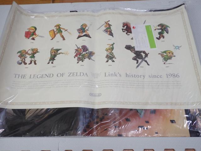 クラブニンテンドー ゼルダの伝説 ポスターセット 3枚セット < ゲーム本体/ソフト  クラブニンテンドー ゼルダの伝説 ポスターセット 3枚セット  < ゲーム本体/ソフトの