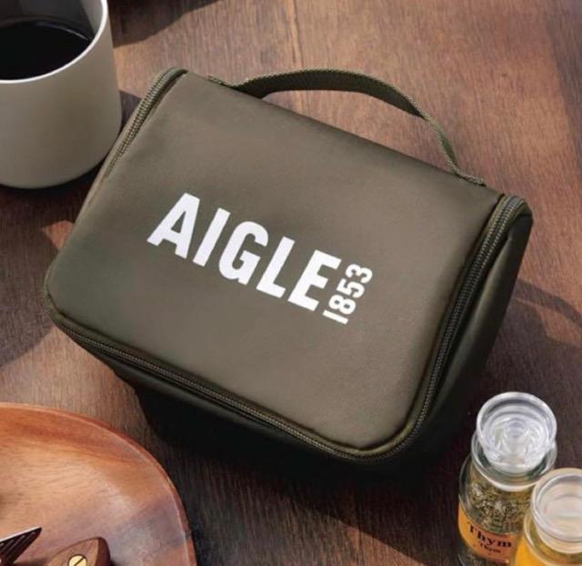 BE-PAL ビーパル雑誌付録★AIGLE エーグル★吊るせるマルチ “ギア” ポーチ < ブランド BE-PAL ビーパル雑誌付録★AIGLE エーグル★吊るせるマルチ “ギア” ポーチ < ブランドの